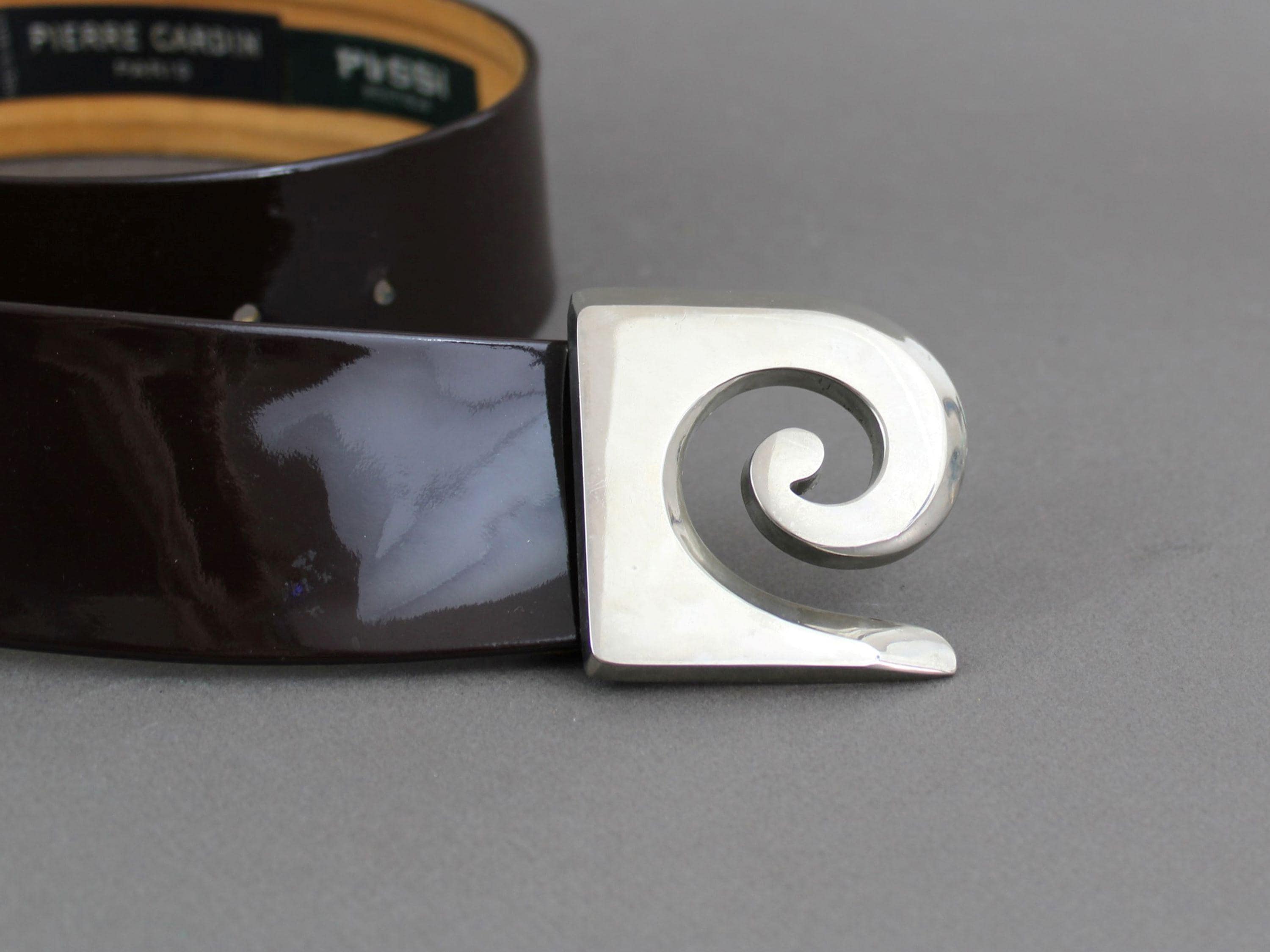 ピエール・カルダン ロゴバックルベルト ヴィンテージ 1970年代