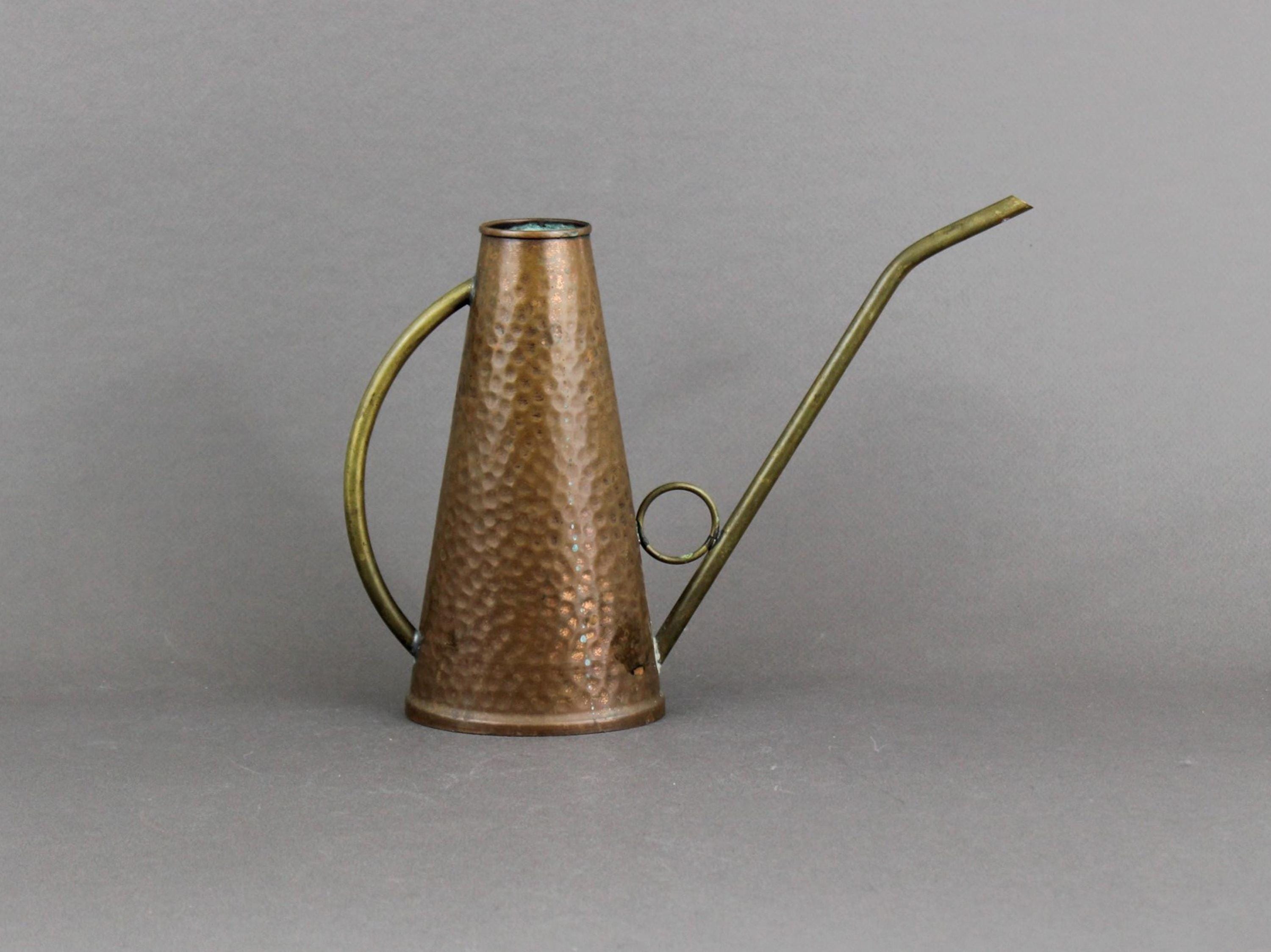 Vintage 1950s Brass & Copper Watering Can, for Bonsai and Cactus, MCM Decor  - Etsy