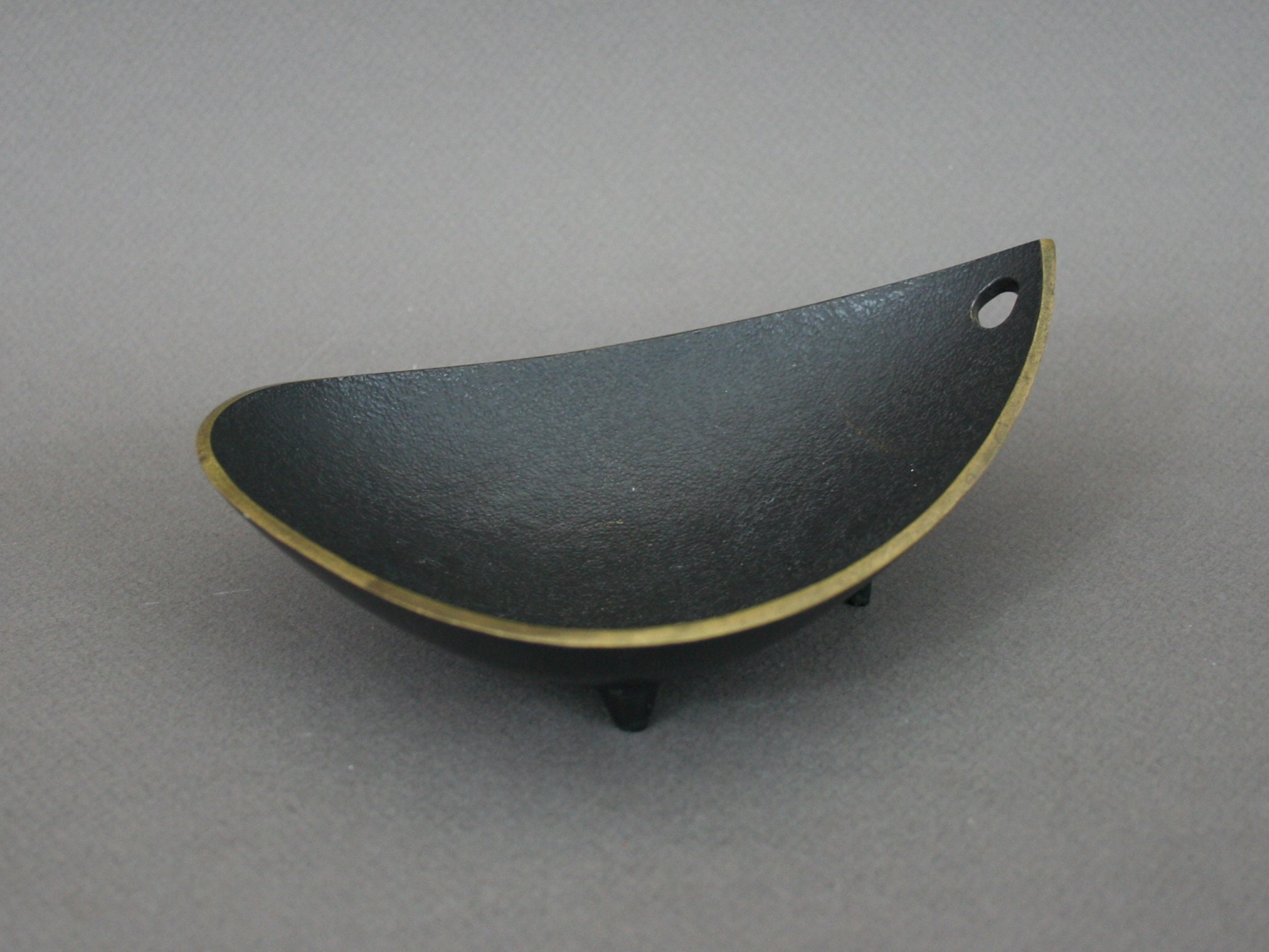 Vide Poche Richard Rohac en Laiton, Vintage Années 50, Décoration Moderniste, Made in Austria