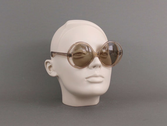 Vintage 1970s PIERRE CARDIN sunglasses, Oversized… - image 2