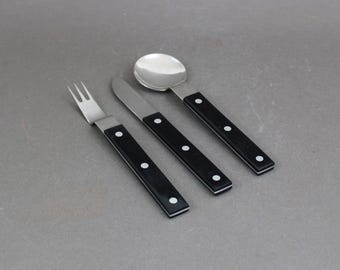 Vintage Sergio Asti, 'boca Flatware' Set, Italy 1976 Rare Cutlery
