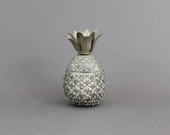 Petit modèle, ananas MAURO MANETTI, sucrier, décoration ou objet de collection vintage des années 1960