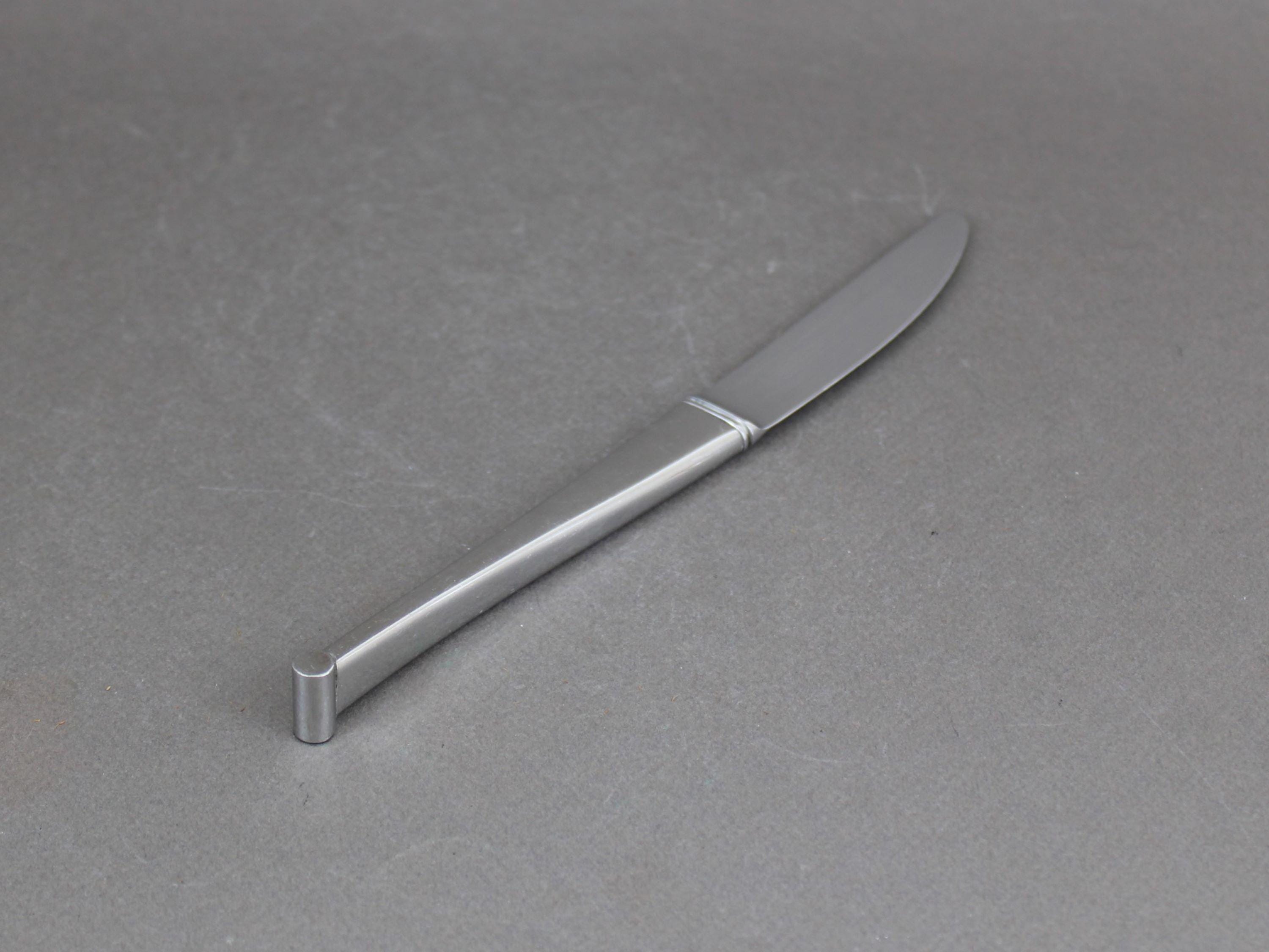 COUTEAU TABLE CHRISTOFLE France Orly 22 Cm Très Bel État Métal Argenté