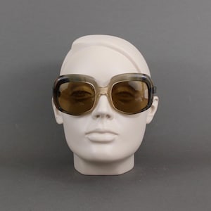 Vintage 1970s PACO RABANNE sunglasses, Oversized shape, NOS