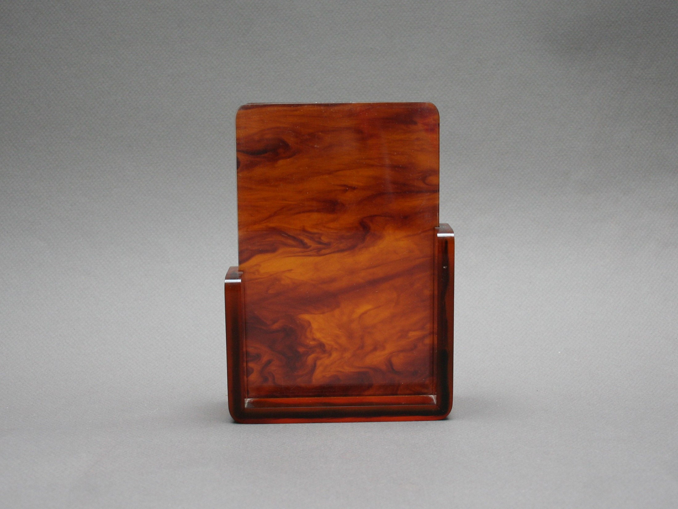 Cadre Photo Design en Plexiglass, Vintage Années 70, Décoration Bureau