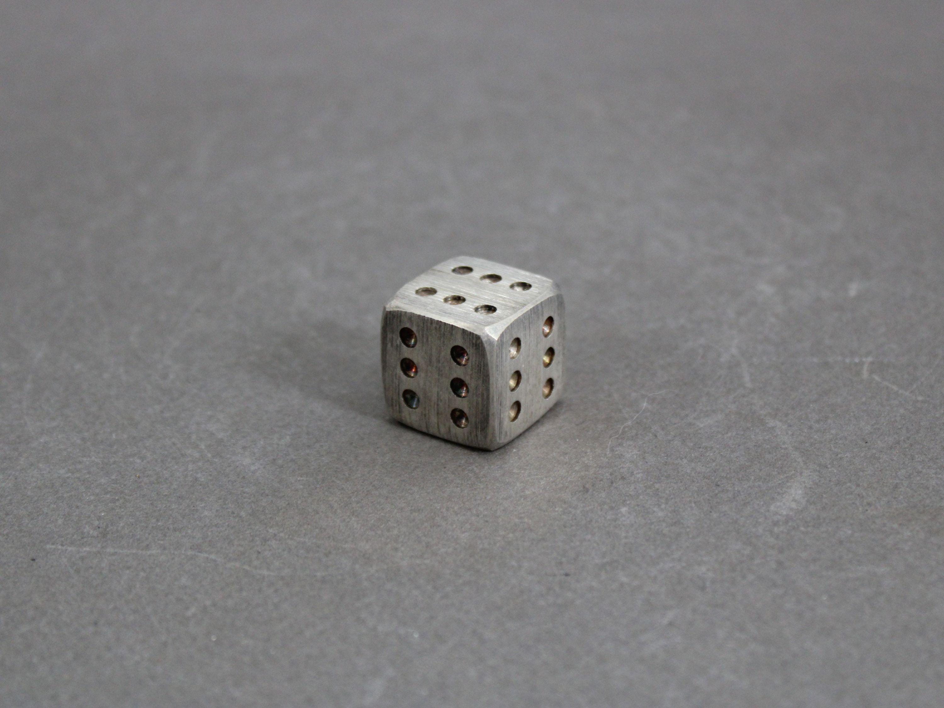 999 Silver Dice - Etsy Australia