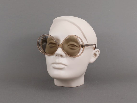 Vintage 1970s PIERRE CARDIN sunglasses, Oversized… - image 3