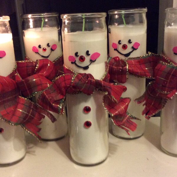 Snowman Water Candle main image 0