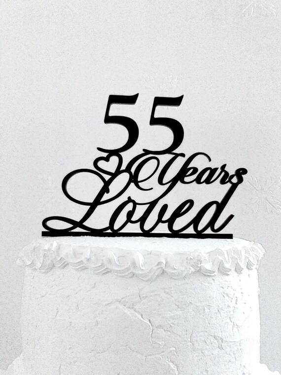 55 Ans Aime De Gateau Danniversaire 55e Anniversaire 55 Ans Etsy 55 Ans Aime De Gateau Danniversaire 55e Anniversaire 55 Ans Etsy