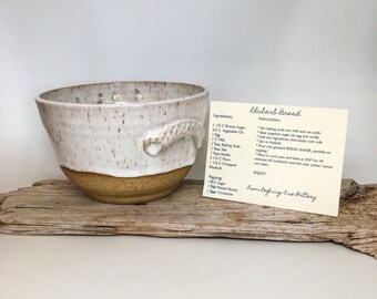 Bread Baker Bread Crock 12 Recipes Included Tri Color Etsy In 2020 Baked Dishes Recipes Bread Baker