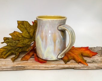 Crystalline mug, Pottery Mug, ceramic, coffee mug, Stein, pottery cup, breakfast, coffee break