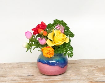 Mini Vase, Mommy Pot, small Vase, miniature,Boho,Mother's Day gift,Candles, bridal,baby shower, Bathroom decor, teacher gift,wedding