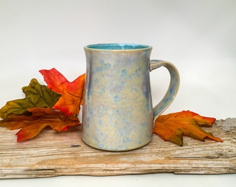 Crystalline mug, Pottery Mug, ceramic, coffee mug, Stein, pottery cup, breakfast, coffee break