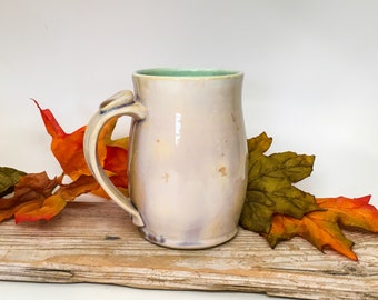 Crystalline mug, Pottery Mug, ceramic, coffee mug, Stein, pottery cup, breakfast, coffee break