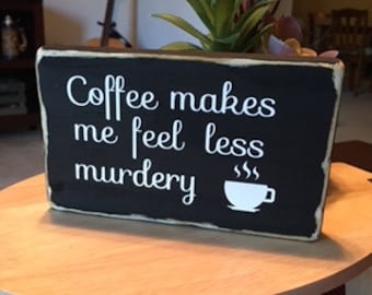 Coffee lover, coffee lover gift, coffee bar, coffee, coffee sign, coffee funny, tier tray