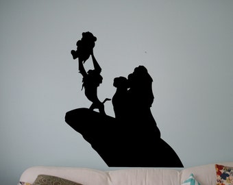 The Lion King Wall Vinyl Decal Disney Cartoons Wall Sticker Wall Home Interior Kids Children Room Decor Removable Stickers 9(lk)