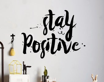 Naklejka ścienna z motywacją, motywacją i pozytywnym nastawieniem, naklejka ścienna z inspiracją, napisy na ścianę, grafika ścienna do wnętrza domu, naklejki na zamówienie, 9 (mot)