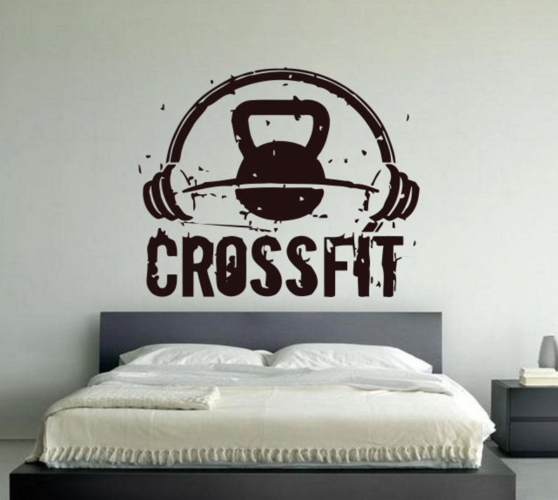 Sport Wall Decals Vinyl Home Art Decor Sticker Sport Health Etsy