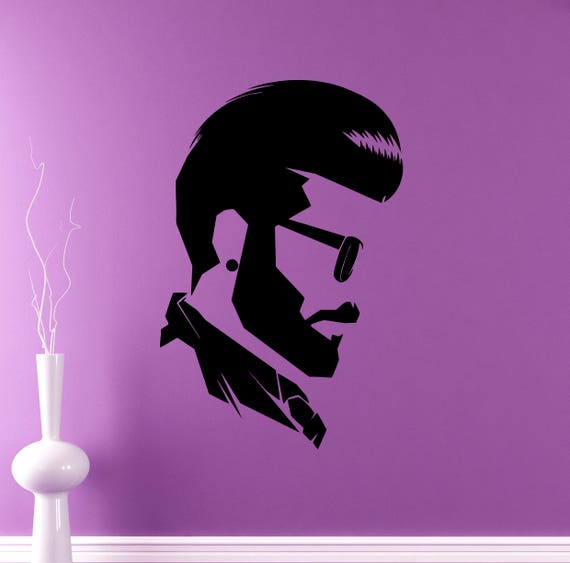 7mhr De Arte De La Pared Pared Vinilo Etiqueta Hipster Etsy