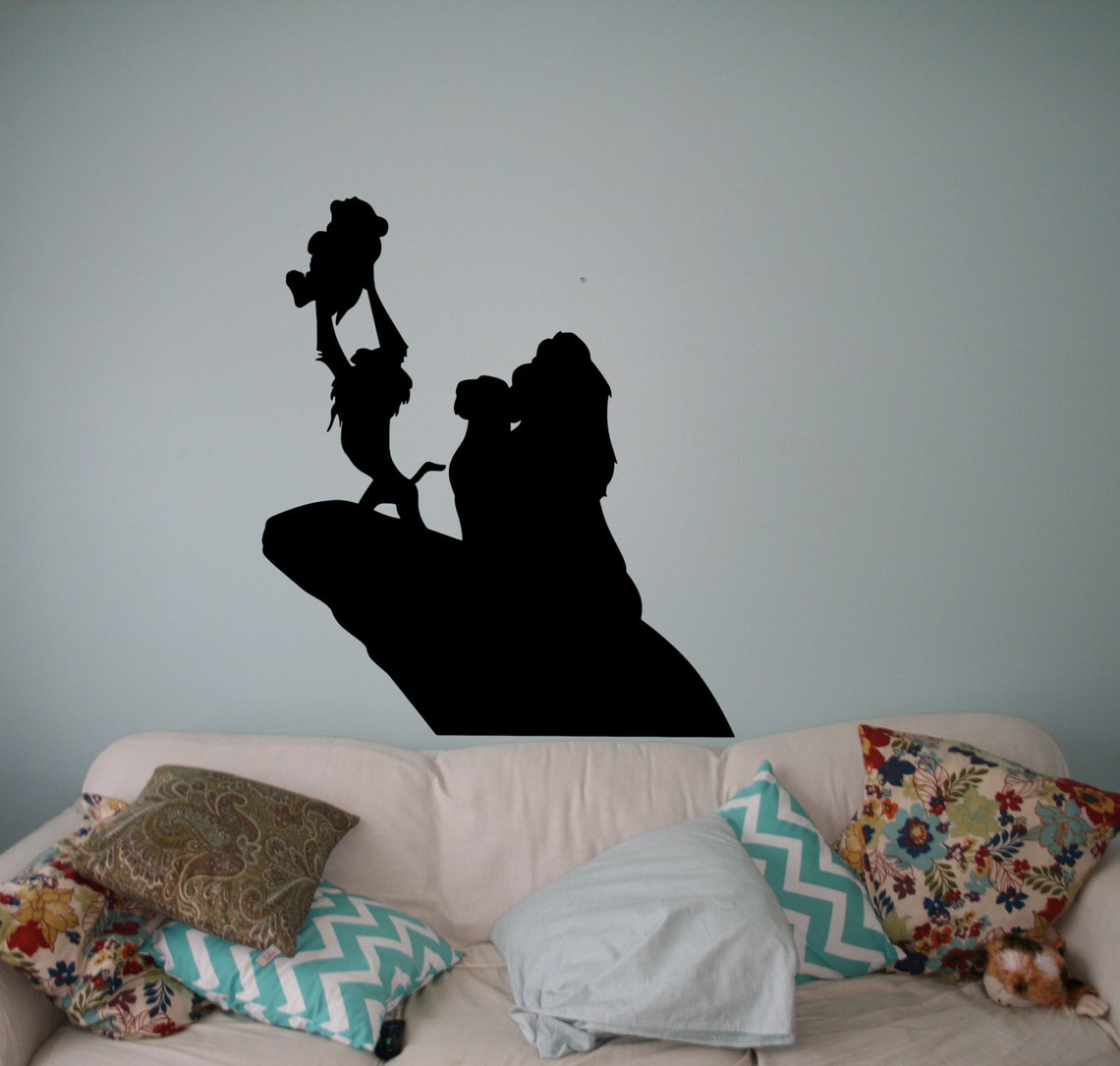 The Lion King Wall Vinyl Decal Disney Cartoons Wall Sticker Wall Home ...