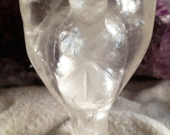 Large Quartz crystal Angel - Christmas gift