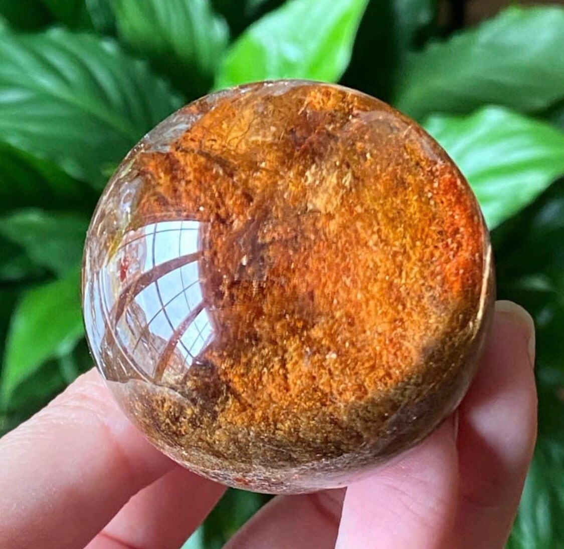 Lodolite Quartz sphere Garden Quartz Scenic Quartz Etsy