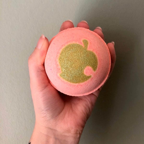 Peach Bath Bomb - Animal Crossing Inspired