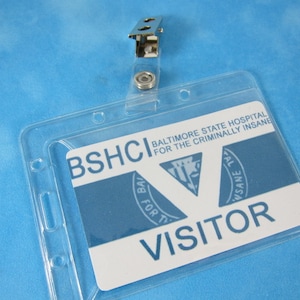 Hannibal Inspired BSHCI Visitor Pass - Will Graham