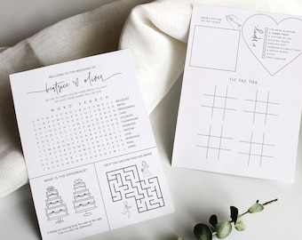 Giochi per il ricevimento nuziale, giochi per l'aperitivo nuziale, quiz per matrimonio, decorazioni per il tavolo, giochi rompighiaccio per matrimonio, modello Bingo