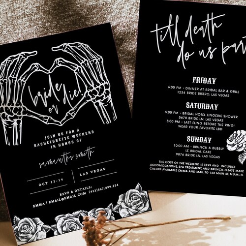 Gothic Anniversary Candle Til Death Do Us Part Halloween