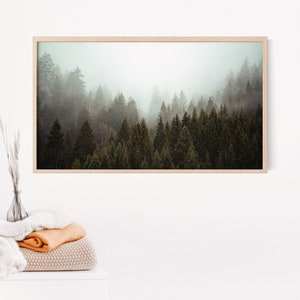 Winter Art Frame Tv, Samsung Frame Art Tv Winter, Winter Home Decor, Winter Forest Art, Nature Wall Art, Digital Art for Tv, Samsung Frame
