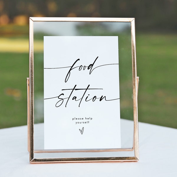 Wedding Food Signs - Etsy