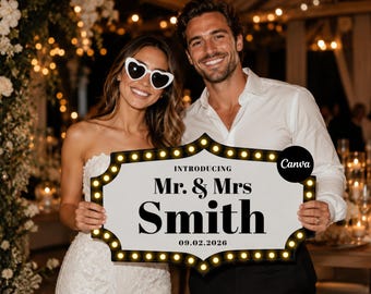 Wedding Black Bottle Service Sign Canva Template Editable Wedding Marquee Reception Entrance Sign Printable Birthday Bridal Party Poster