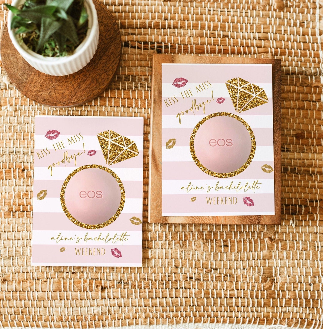 EOS Lip Balm Holders, Bridal Shower Favor, EOS Bridal Shower Favors ...