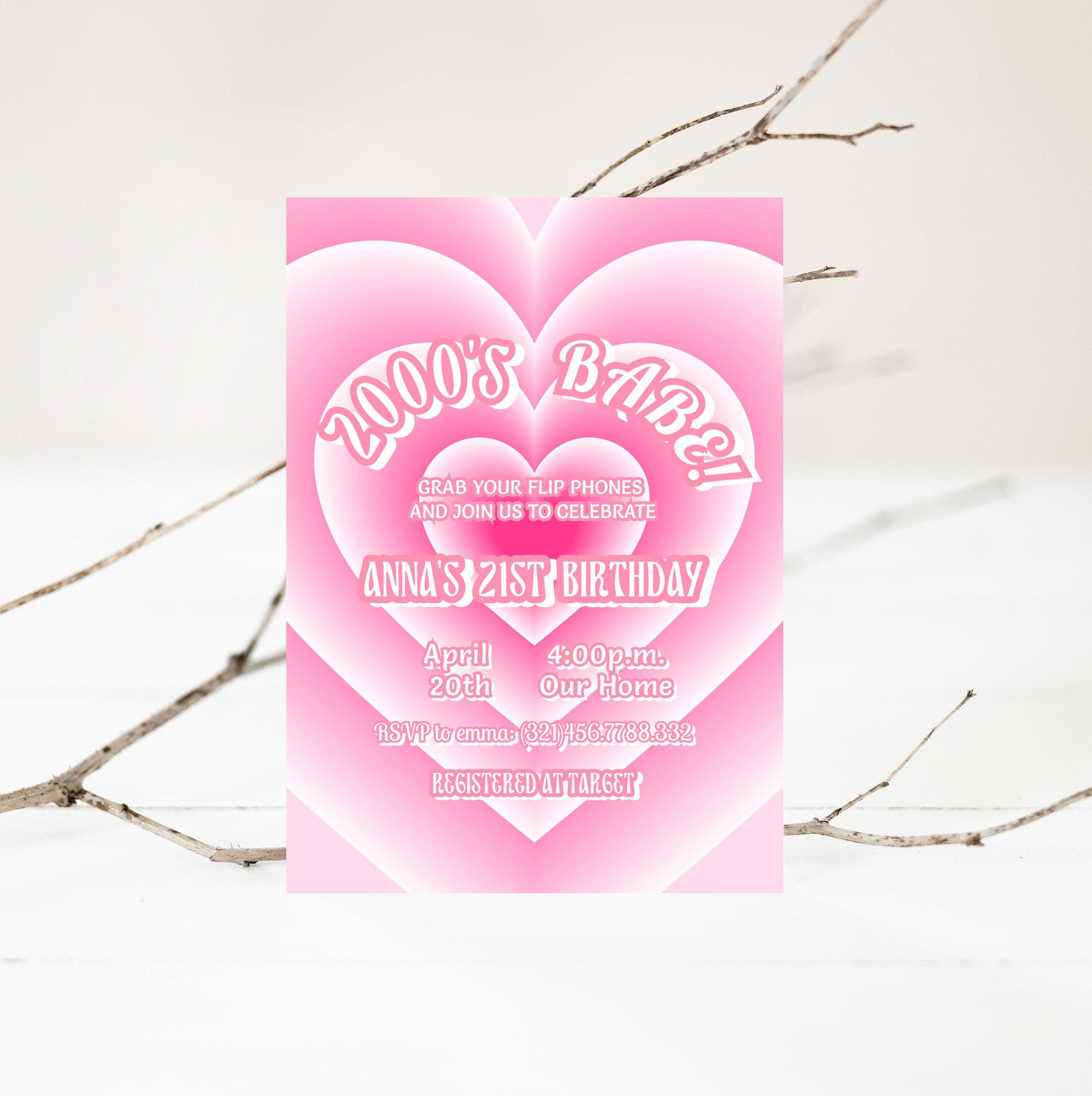 Y2k Birthday Invitation
 Y2k Birthday Party Invitation 2000 s Birthday Invitation Etsy