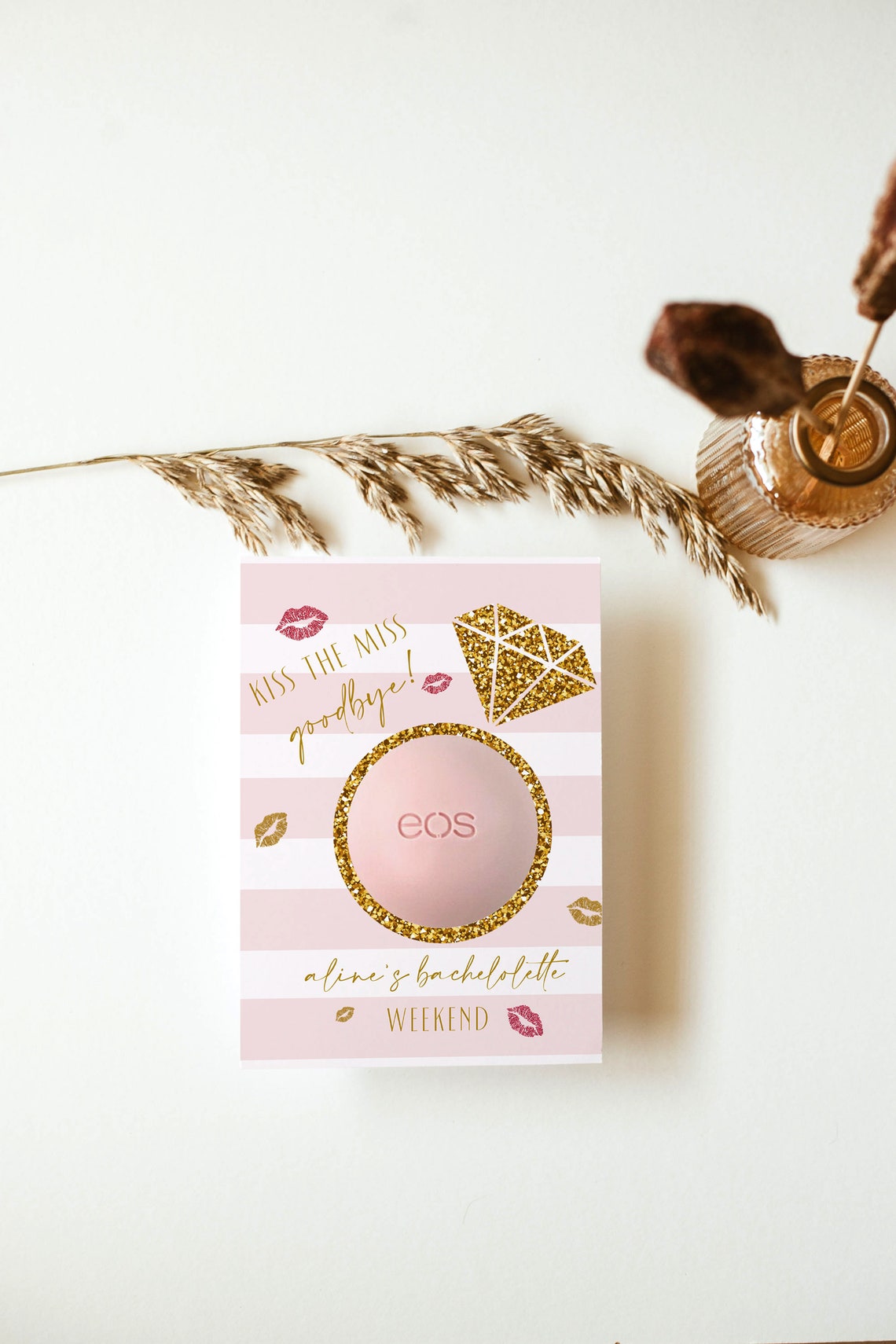 EOS Lip Balm Holders Bridal Shower Favor EOS Bridal Shower Etsy