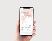 Helena | Destination Wedding Save the Date Evite, Save the Date Maps, Save the Date Text Invitation, Wedding Phone Invitation, Templett