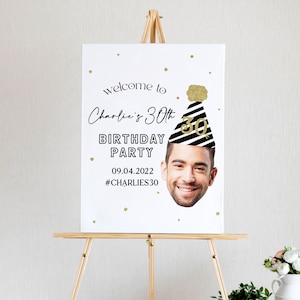 Birthday Welcome Sign Photo, Looks Who 40th, Looks Who 50th, Male Birthday Welcome Sign, 30th Birthday Welcome Sign, Cheers to 40th Sign
