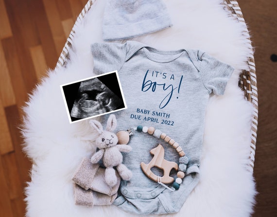 Buy It s a Boy Baby Announcement for Social Media Edit yourself