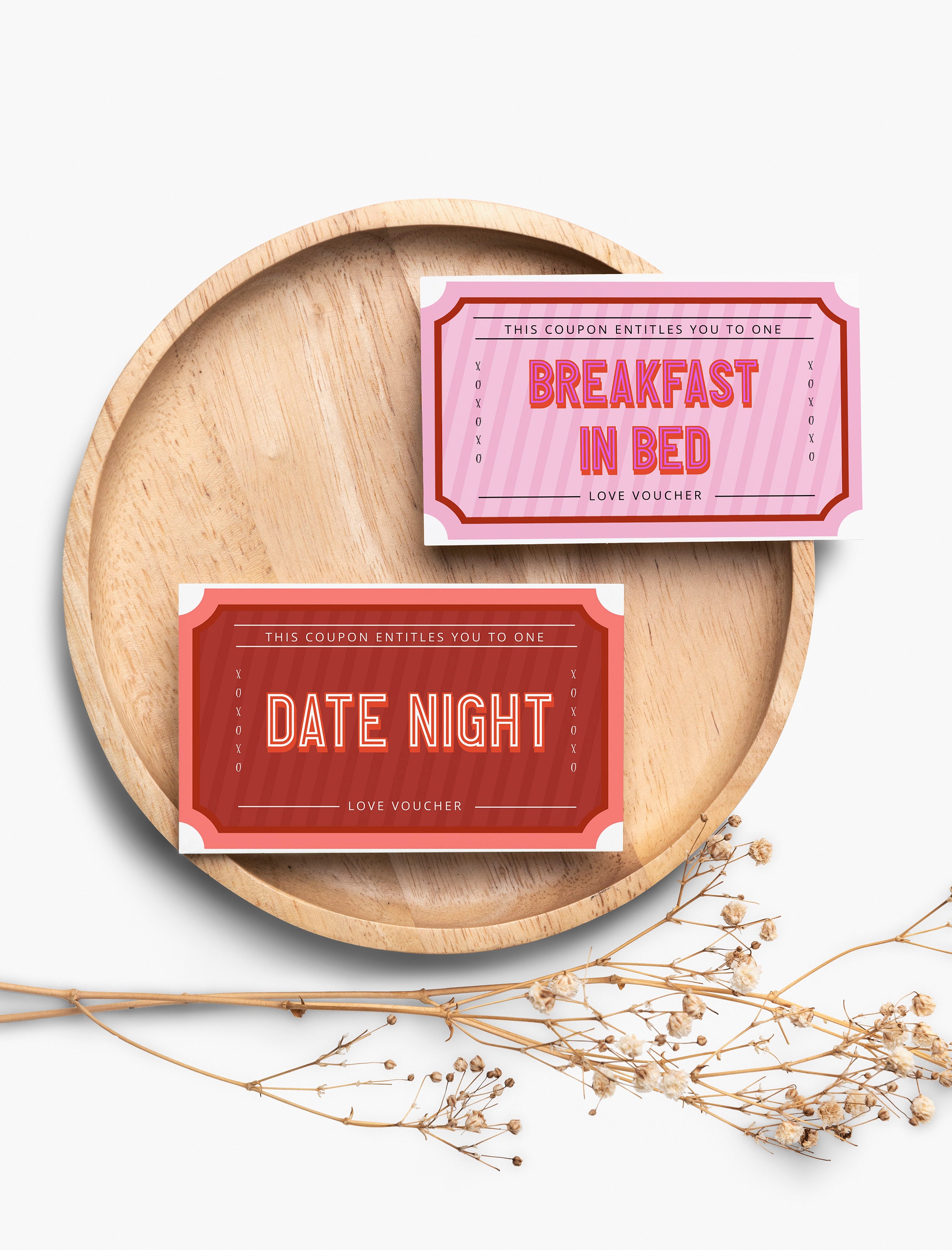 Editable Retro Love Coupon Template Printable Love Voucher - Etsy