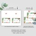 Bridal Shower Place Cards Template, 100% Editable Text, Folded and Flat, INSTANT DOWNLOAD, DIY ...