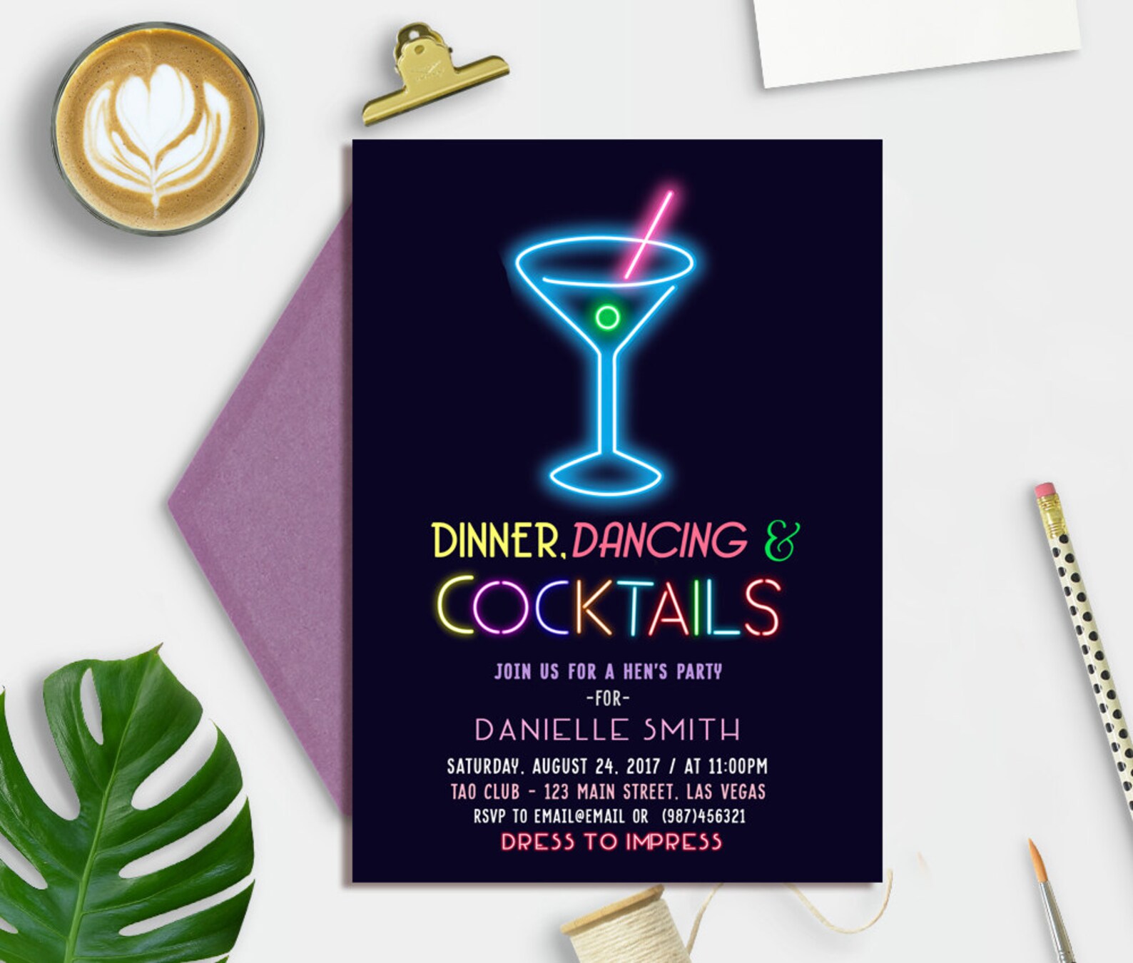 Hens Party Invitation Bachelorette Party Invitation Etsy