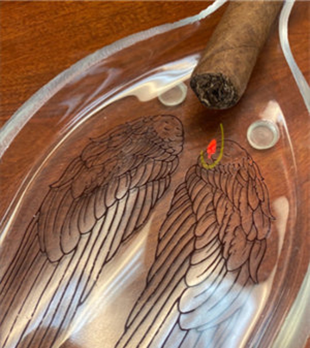Bourbon Bottle Cigar Ashtray Etsy
