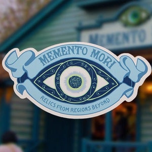 Memento Mori Sticker - Haunted Mansion Sticker - Disney World Sticker - Magic Kingdom Sticker - Vinyl  Sticker