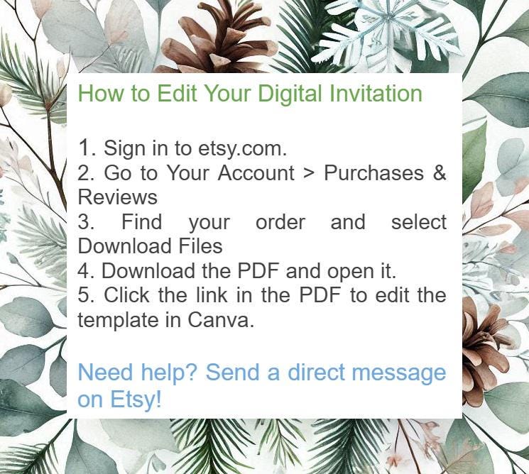 Bluey Invite with Photo Option