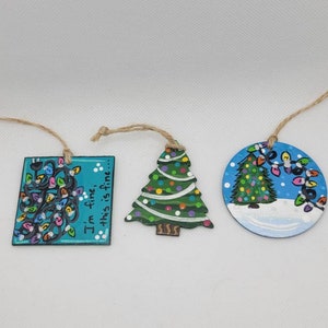 Hand painted small ornaments