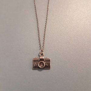 Camera Pendant Necklace , Photographer , Gift , Accessory , Various Lengths , Chain, Accessories Present, Accessories, Charm, Cam