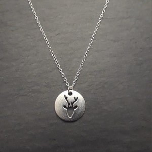 Necklace - Deer Head - Stag Head - Pendant Necklace - Various Lengths Available - Gift - Christmas