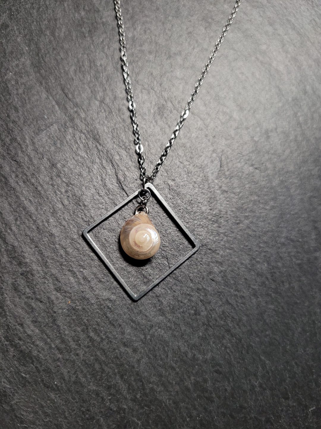 Real Shell Necklace, Real, Sea Shell, Pendant, Necklace, Chain ...