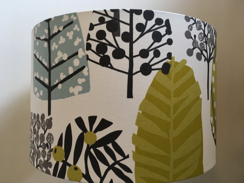 Squares Fabric Ceiling Light Shade or Table Lampshade 30cm Diameter x 20cm high Grey Pixel Squares Fabric Ceiling Light Shade or Table Lampshade 30cm Diameter x 20cm high Grey Pixel
